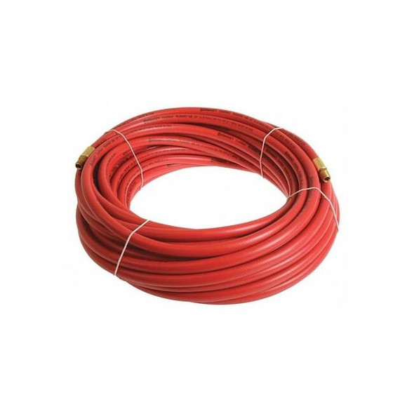 1/4" x 75 ft PVC Coupled Multipurpose Air Hose 300 psi RD