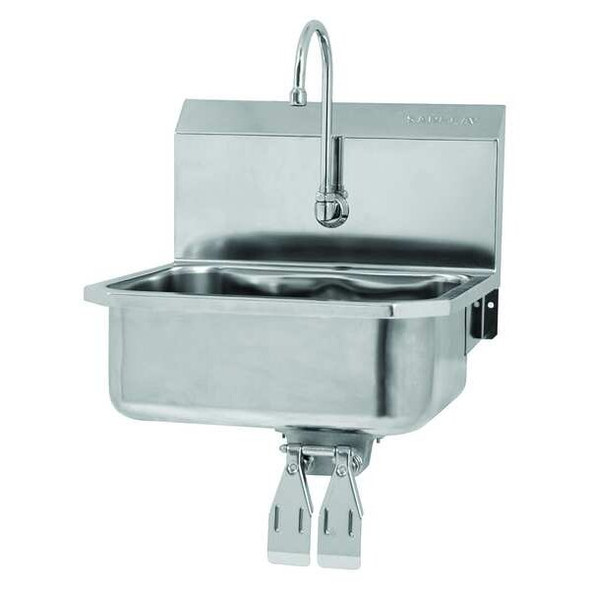 Sani-Lav Hand Sink,With Faucet,19 In. L,18 In. W 505L