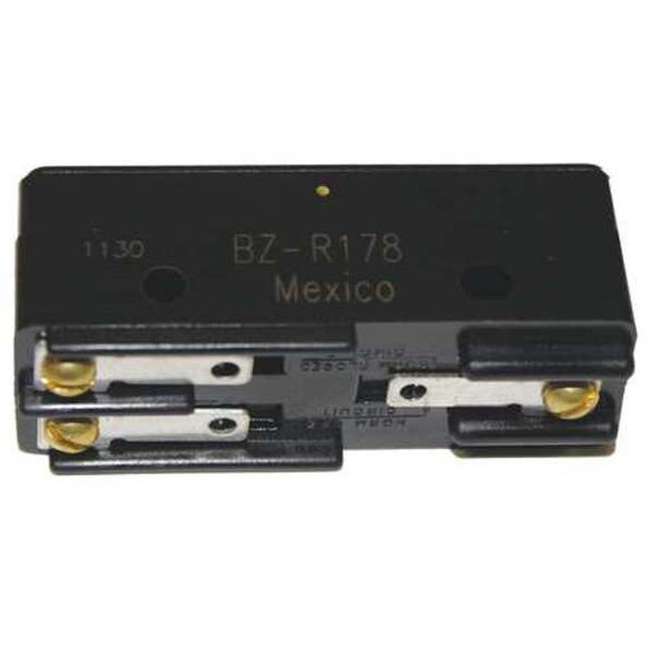 Snap Action Switch, Pin, Plunger Actuator, SPDT, 15 A at 120 V AC Contact Rating