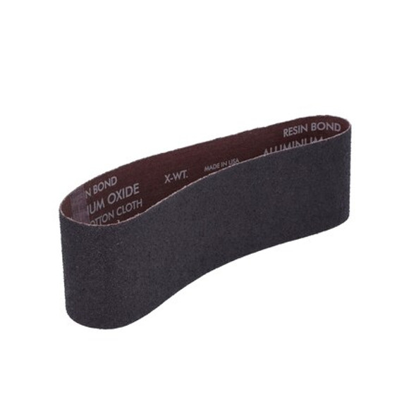 Norton Abrasives Cloth Sanding Belt,3x24",AO,36 Grit,PK5 07660701743