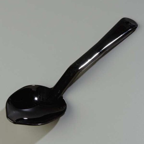 Carlisle Foodservice Serving Spoon,11 in L,Black,PK12 441003