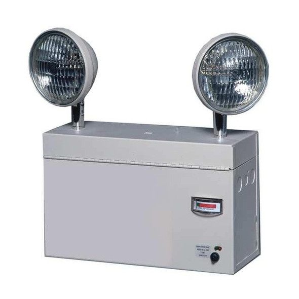 Big Beam Emergency Light,LED,120/277V,18W,Beige LS2SC12N7