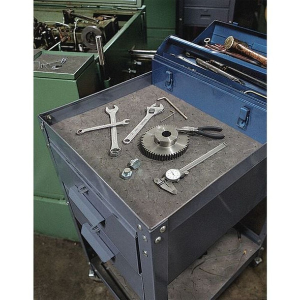 Spilltech Sorbent Pad, 23 gal, 15 in x 19 in, Universal, Gray, 100 PK GPL100M