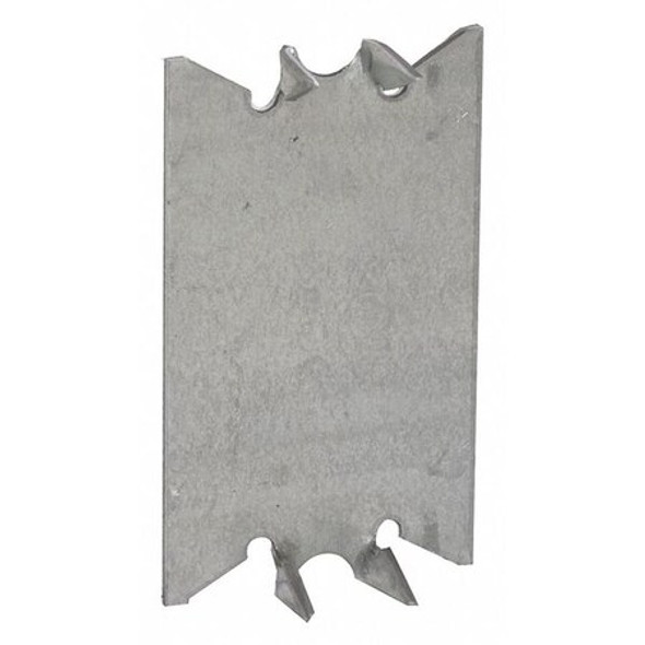 Raco Cable Protection Plate, Pre Galvanized Steel, Partition Box Type 2710