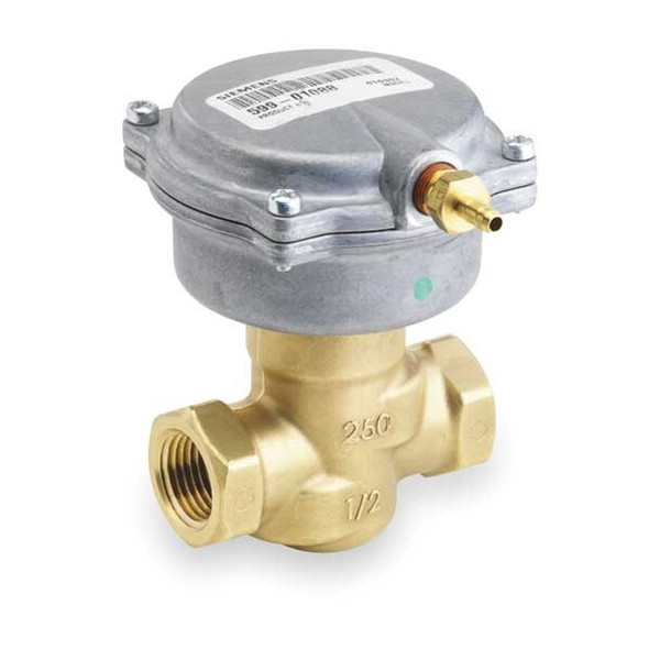 Siemens Valve And Actuator,Pneumatic,Pipe 1/2 In 257-02041