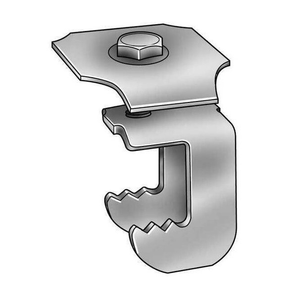Grating Clip, G-Clip, 1 3/4 H, PK50, Package Quantity: 50