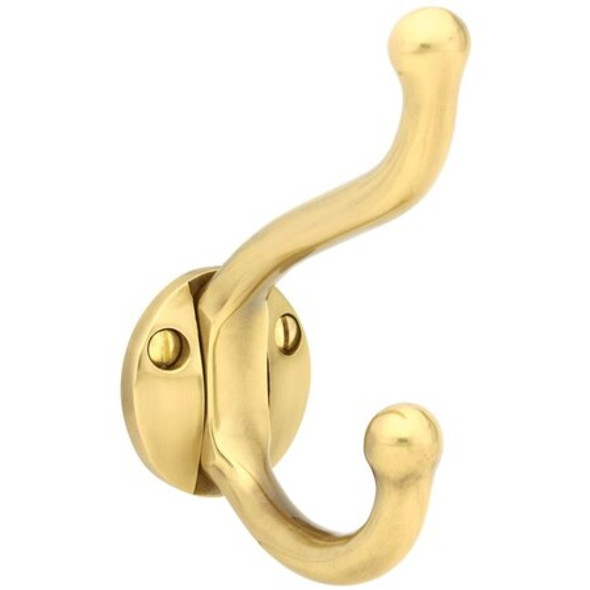 Emtek French Antique Brass Hook,2606US7 2606US7
