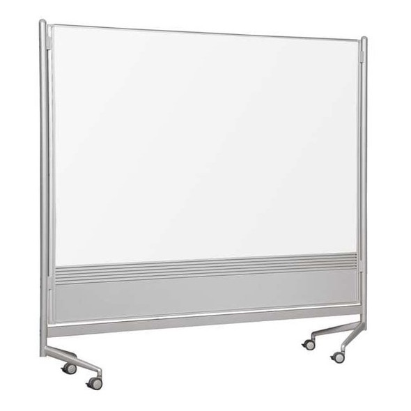 Best-Rite RoomDivider,Revrsble,Porcelain,72"x72" 661AG-DD