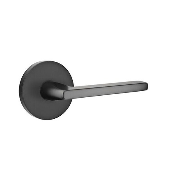 Emtek Flat Black Passage 5109HLOUS19LH 5109HLOUS19LH