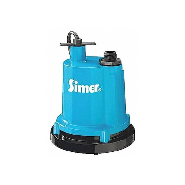 Pentair Simer Plug-InUtilityPump,25ft,12in H,115VAC 2310-04