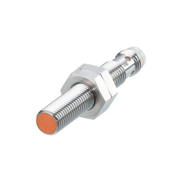 Cylindrical, Inductive Proximity Sensor, 8 mm Dia., Brass, M8,  Wires, Shielded