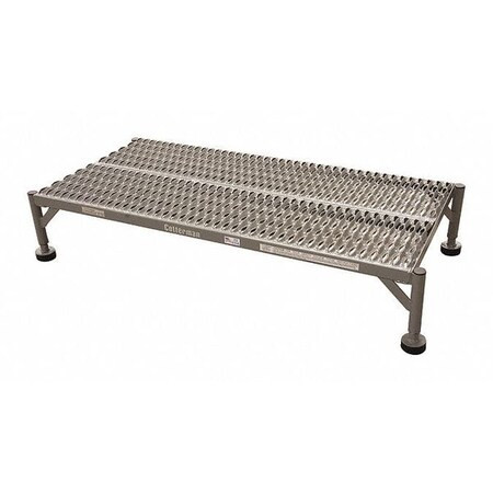 Cotterman Work Platform, 1 Step, Steel, 10In. H. 1AWP1948A3 A10-15 B8 C1