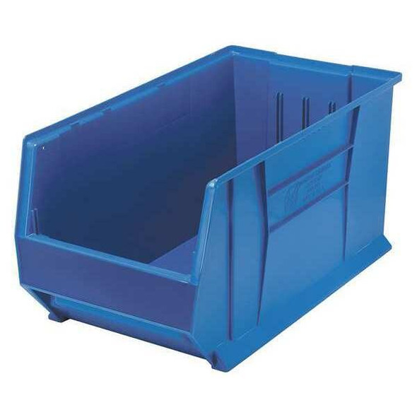 Quantum Storage Systems Bin, 29.875 in L, 16.5 in W, Plastic QUS976BL Quantum Storage Systems Bin, 29.875 in L, 16.5 in W, Plastic QUS976BL