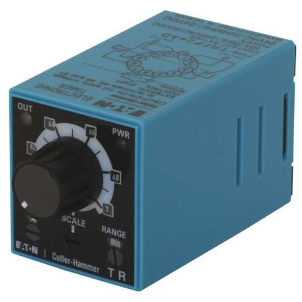 Eaton MultiFunTimeDelayRelay, 24VAC/DC, 8Pins TRNP24AD
