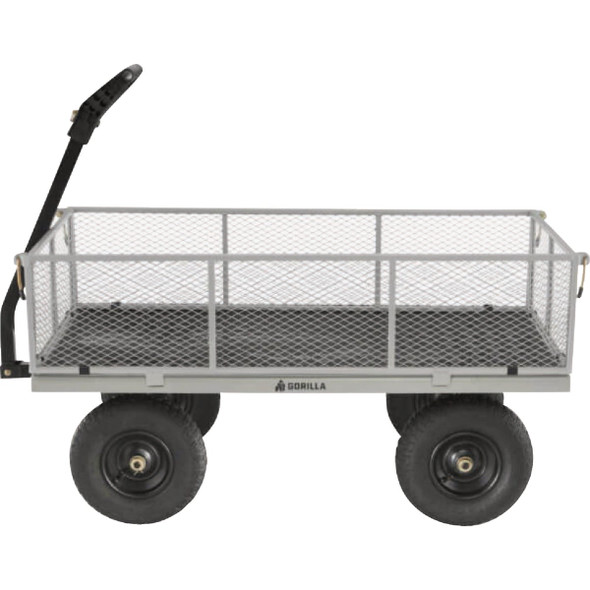 Gorilla Carts 7 Cu. Ft. 1,200 Lb. Steel Utility Cart