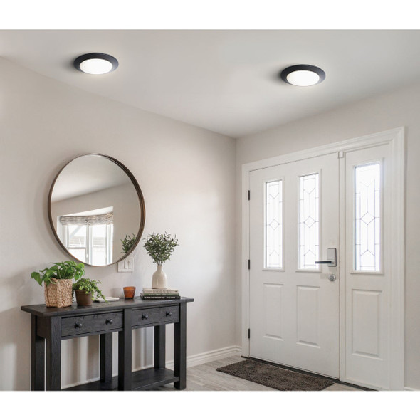 Canarm 7 In. Black LED Disc Light Fixture