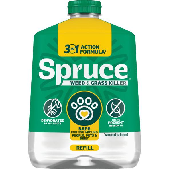 Spruce Snap & Spray 64 Oz. Weed & Grass Killer Refill 810121300442