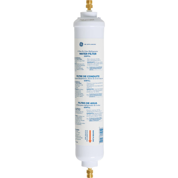 GE 5-Year In-Line Water Filtration System for Refrigerators or Icemakers GXRTLL