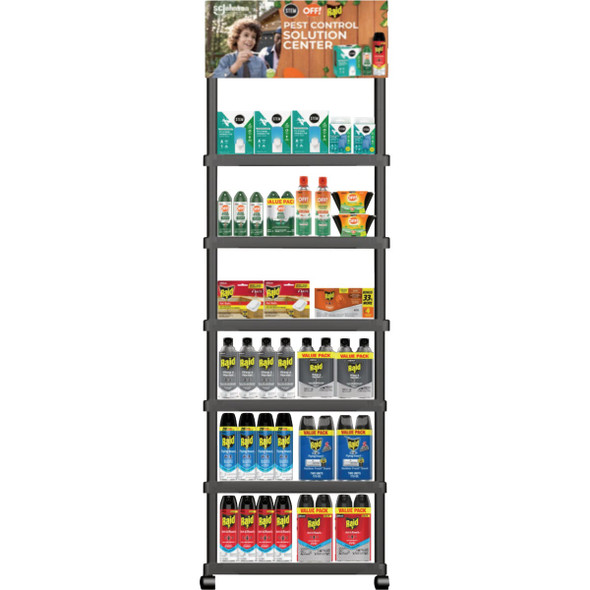 SC Johnson Pest Control Rack 347419-4