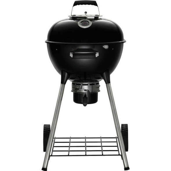 Napoleon NK18 Charcoal Kettle Grill, Black NK18K-LEG-3
