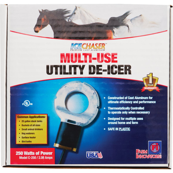 Farm Innovators Ice Chaser 250W Sinking Multi-Use Utility De-Icer C-250 753211