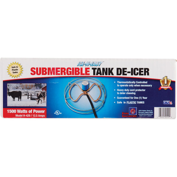 Farm Innovators 1500W Economical Submergible De-Icer H-429 757276