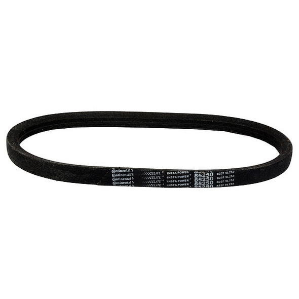 5L350 FHP V-Belt, 35 in Outside Length, 21/32 in Top Width, 0.406 in Thickness