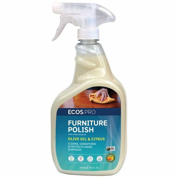 Ecos Pro Furniture Polish,32 oz,Pleasant PL9731/6