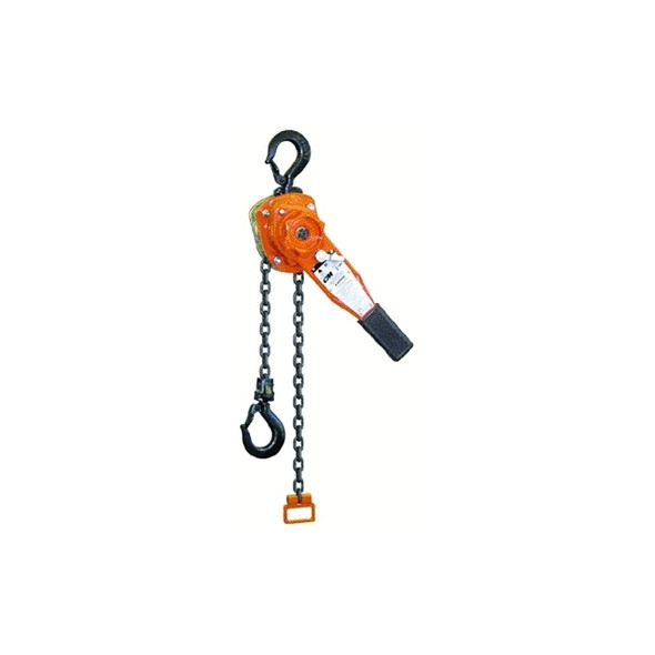 Series 653 Lever Chain Hoist, 1-1/2 Ton Capacity, 10 ft Lift