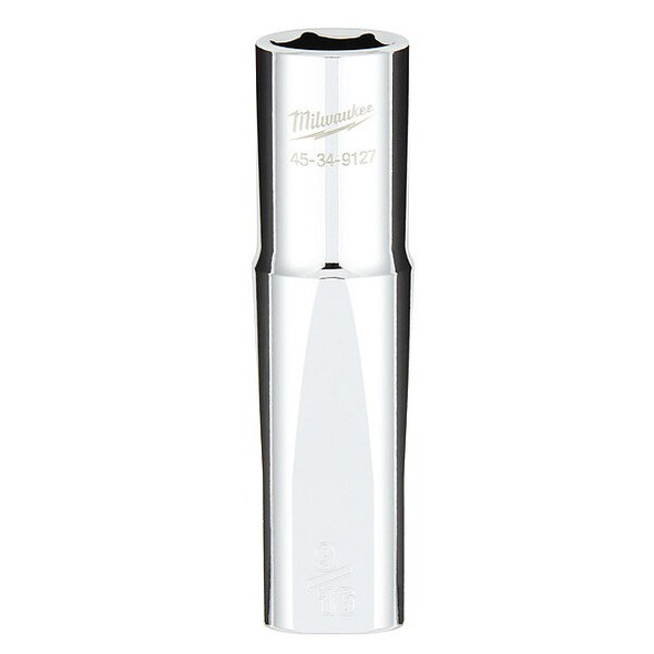 1/2 in. Drive 9/16 in. SAE 6-Point Deep Socket with FOUR FLAT Sides