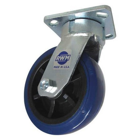 Rwm Kngpnlss Swvl Plt Cstr,Polyurthn,900 lb 65-UPR-0620-S