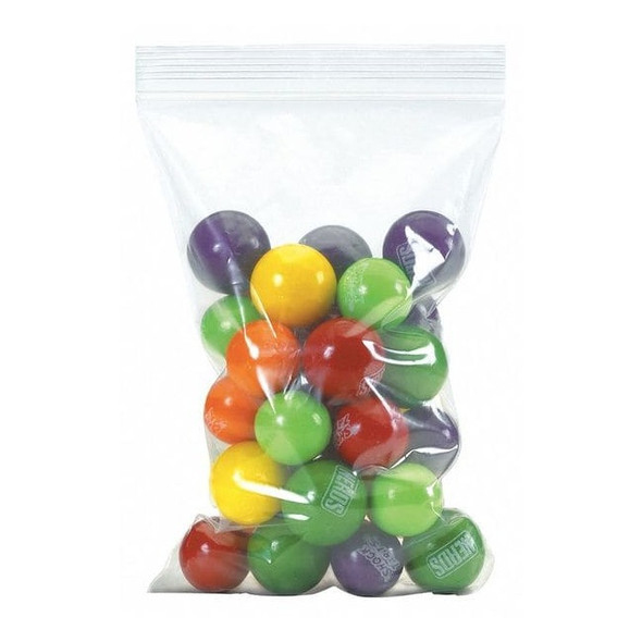 Partners Brand Poly Bag,Reclosable,16 x 16",4 Mil,PK500 PB3820