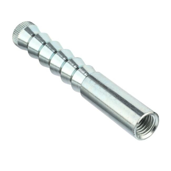 Short Drop-In Anchor, 3/4 in Dia, 6-1/8" L, Steel Zinc Plated