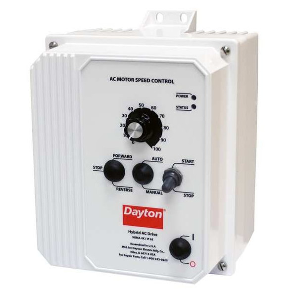 Dayton Variable Frequency Drive,5 HP,480VAC 13E643