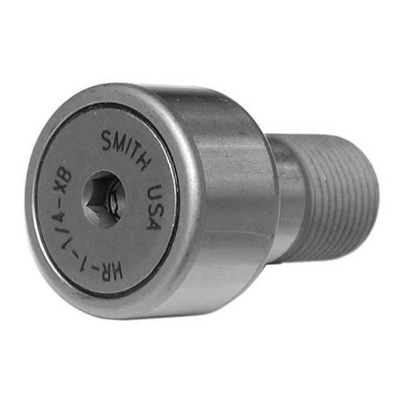 Smith Bearing Cam Follower,Hvy Stud,Hex Socket,Unseal HR-1-1/2-B