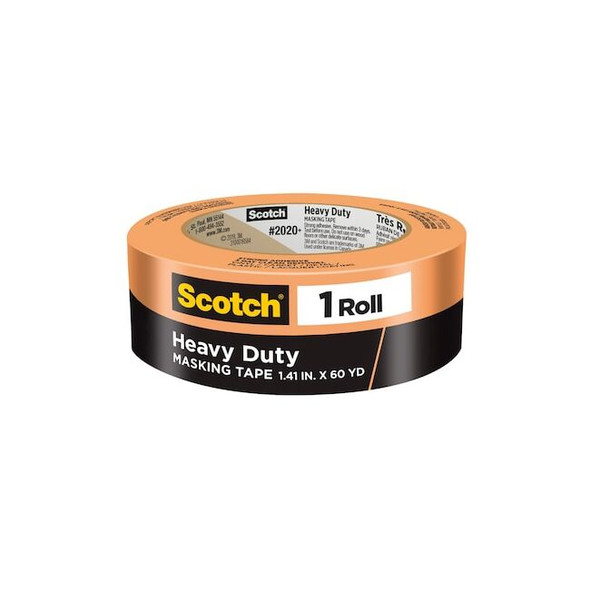 3m MaskingTape,CrepePaper,Orange,60-1/8ydL 00541