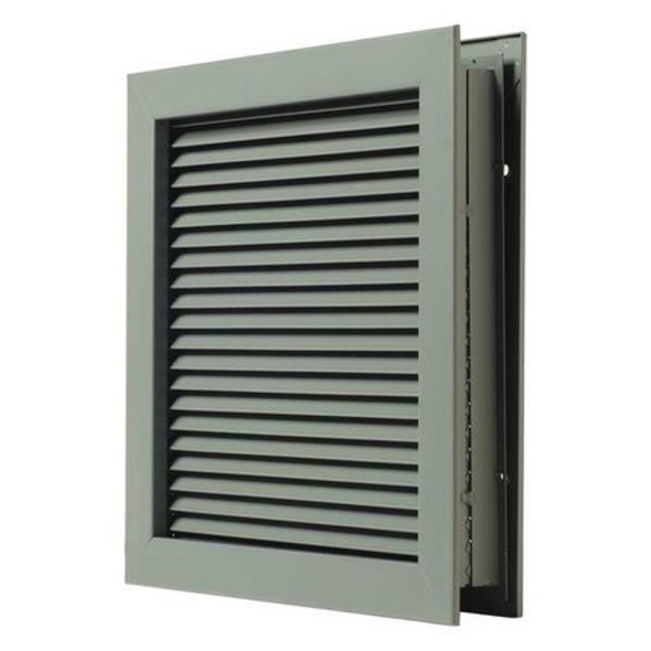 National Guard Self Attaching Door Louver,4 1/4 in H L-700-RX-24x6