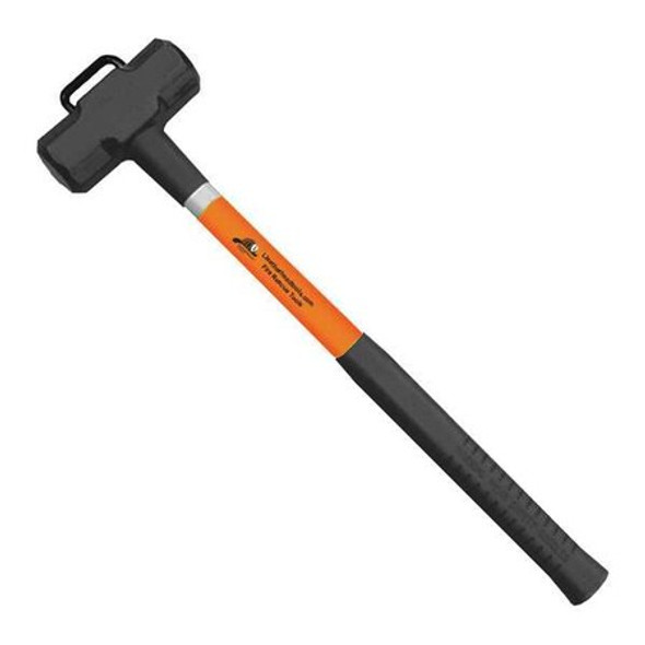 Sledge Hammer, 24" Orange Fiberglass Handle, 8 lb. Head