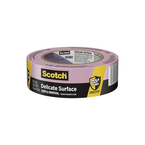 3m Painter'sTape,Washi,Prp,60ydL,1-3/8inW 79749