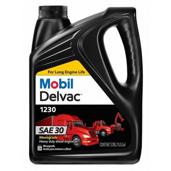 Mobil MOBIL DELVAC 1230, 4X1 Gallon 104057