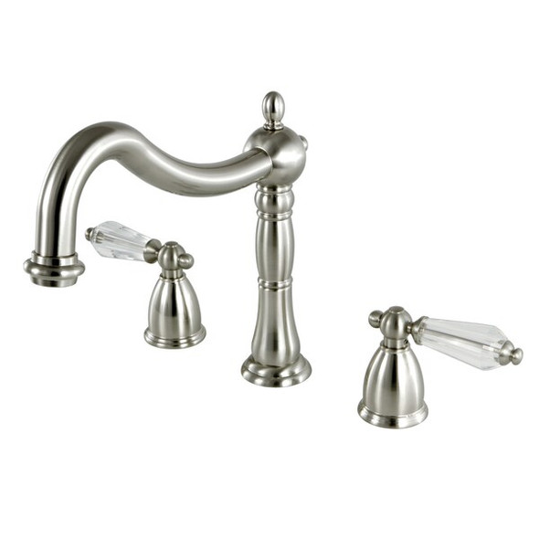 Kingston Brass KS1348WLL Roman Tub Filler,w/Cross Ha KS1348WLL