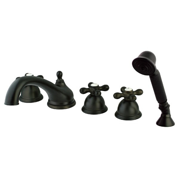Kingston Brass KS33555AX Roman Tub Filler 5 Pieces With KS33555AX