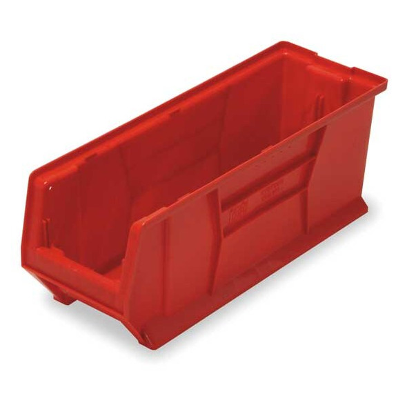 Quantum Storage Systems Bin, 23.875 in L, 8.25 in W, Plastic QUS951RD Quantum Storage Systems Bin, 23.875 in L, 8.25 in W, Plastic QUS951RD