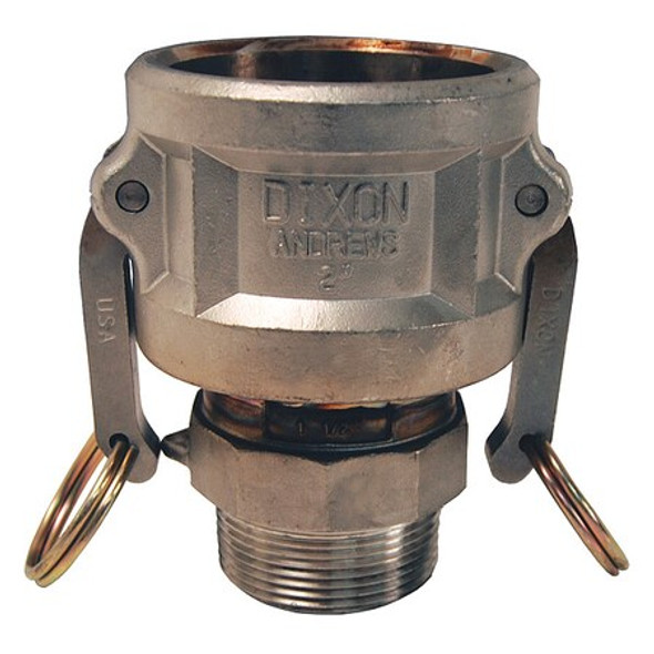 Dixon Cam and Groove Coupling,1-1/2", 2",SS 2015-B-SS
