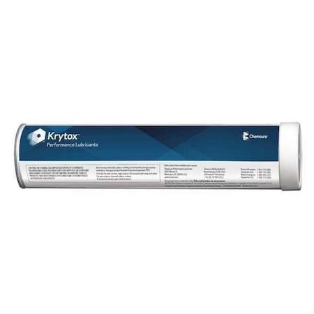 Krytox 0.8 kg, Cartridge, Synthetic, White GPL-224