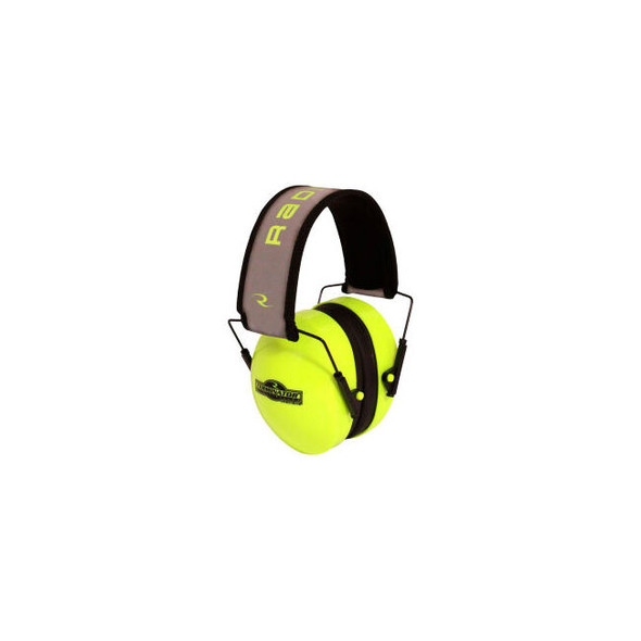 Radians TR0HVG-BX Terminator Folding Ear Muff High-Vis Lime