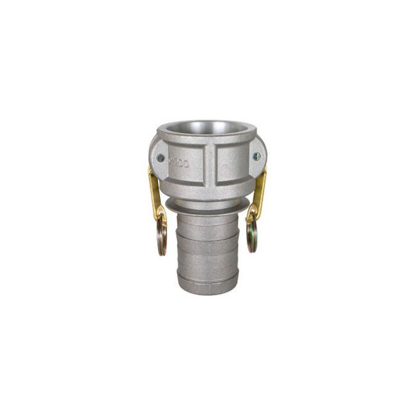 2"" Aluminum Camlock Fitting - Male Barb x Female Coupler Thread