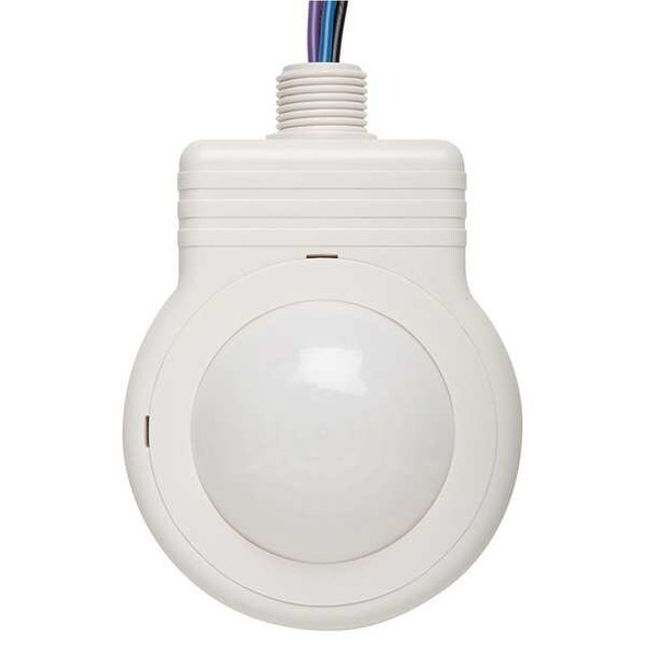 Fixture Mount Sensor, Occupancy, Photocell, Hard Wired, White, 5,500 sq ft, LED