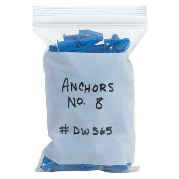 Partners Brand White Block Poly Bag,5"x7",2Mil,PK1000 PB3959