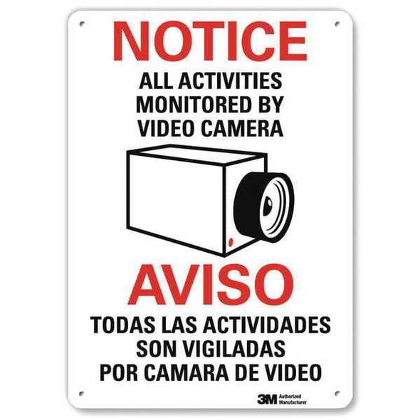 Lyle Notice Sign,10 in x 7 in,Aluminum U1-1003-RA_7X10